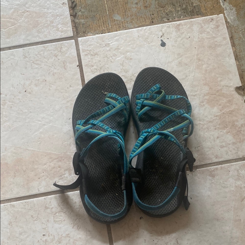 Vibram Women's Sandals - Black and Blue